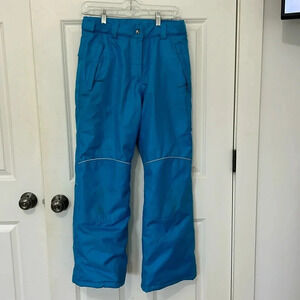 XMTN cross mountain insulated blue ski pants size 14–16 large button closure